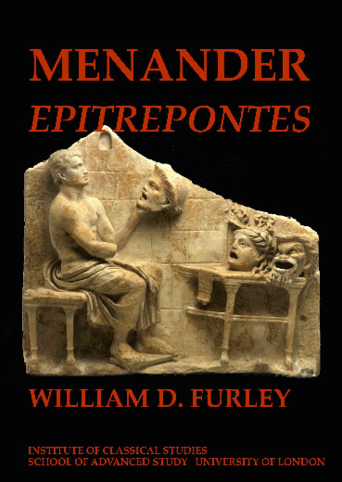 Cover image for Menander 'Epitrepontes' (BICS Supplement 106) ISBN 9781905670253