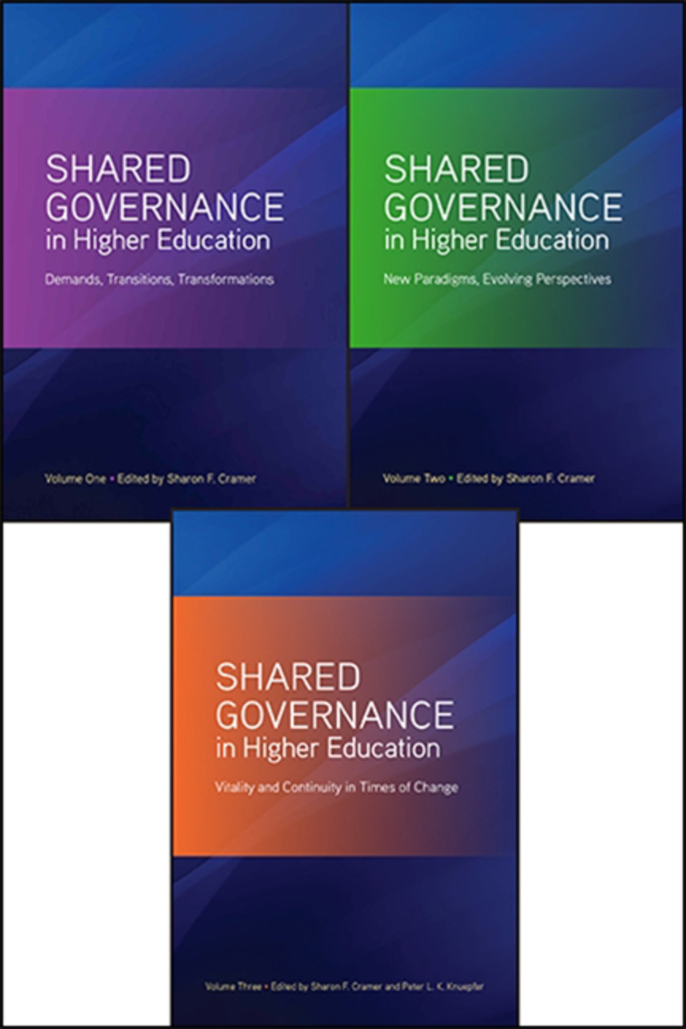 Shared Governance in Higher Education Set