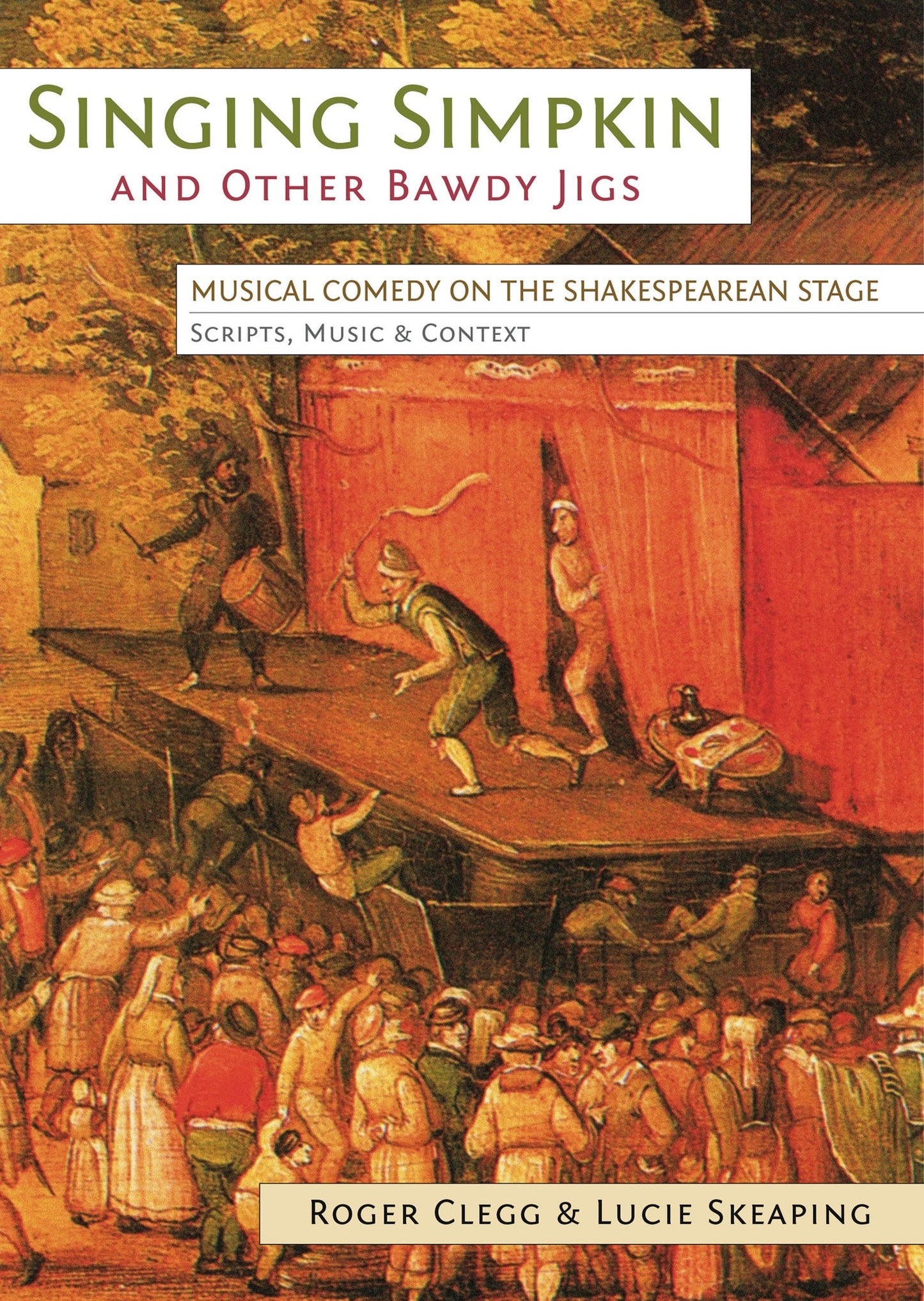 Cover image for Singing Simpkin and other Bawdy Jigs ISBN 9780859899840