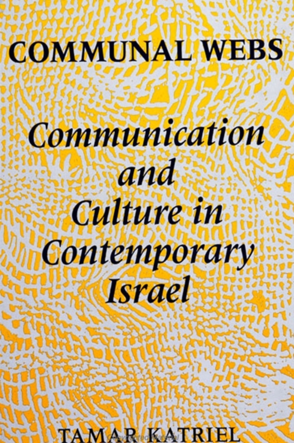 Cover image for Communal Webs ISBN 9780791406458