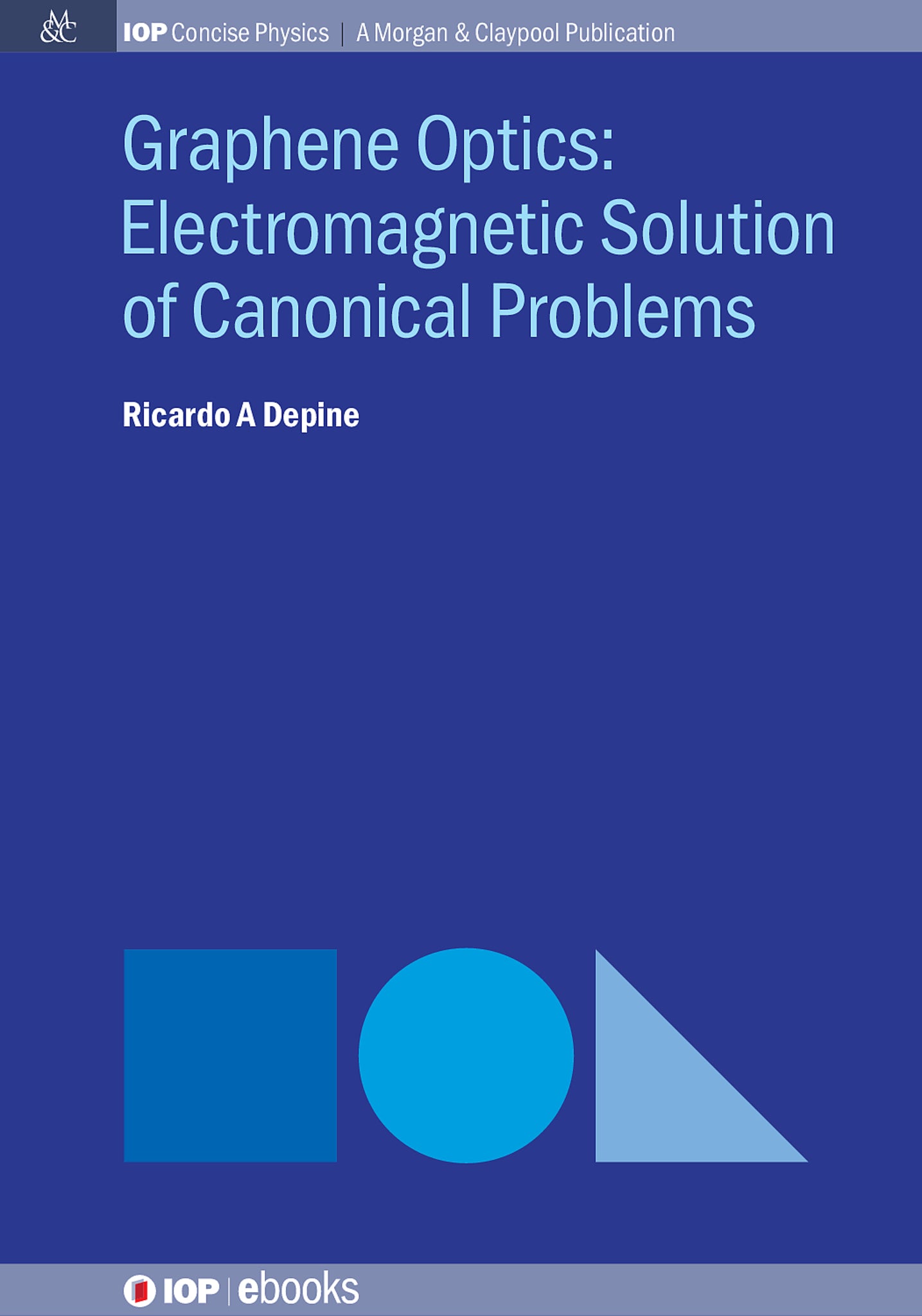 Graphene Optics: Electromagnetic Solution of Canonical Problems