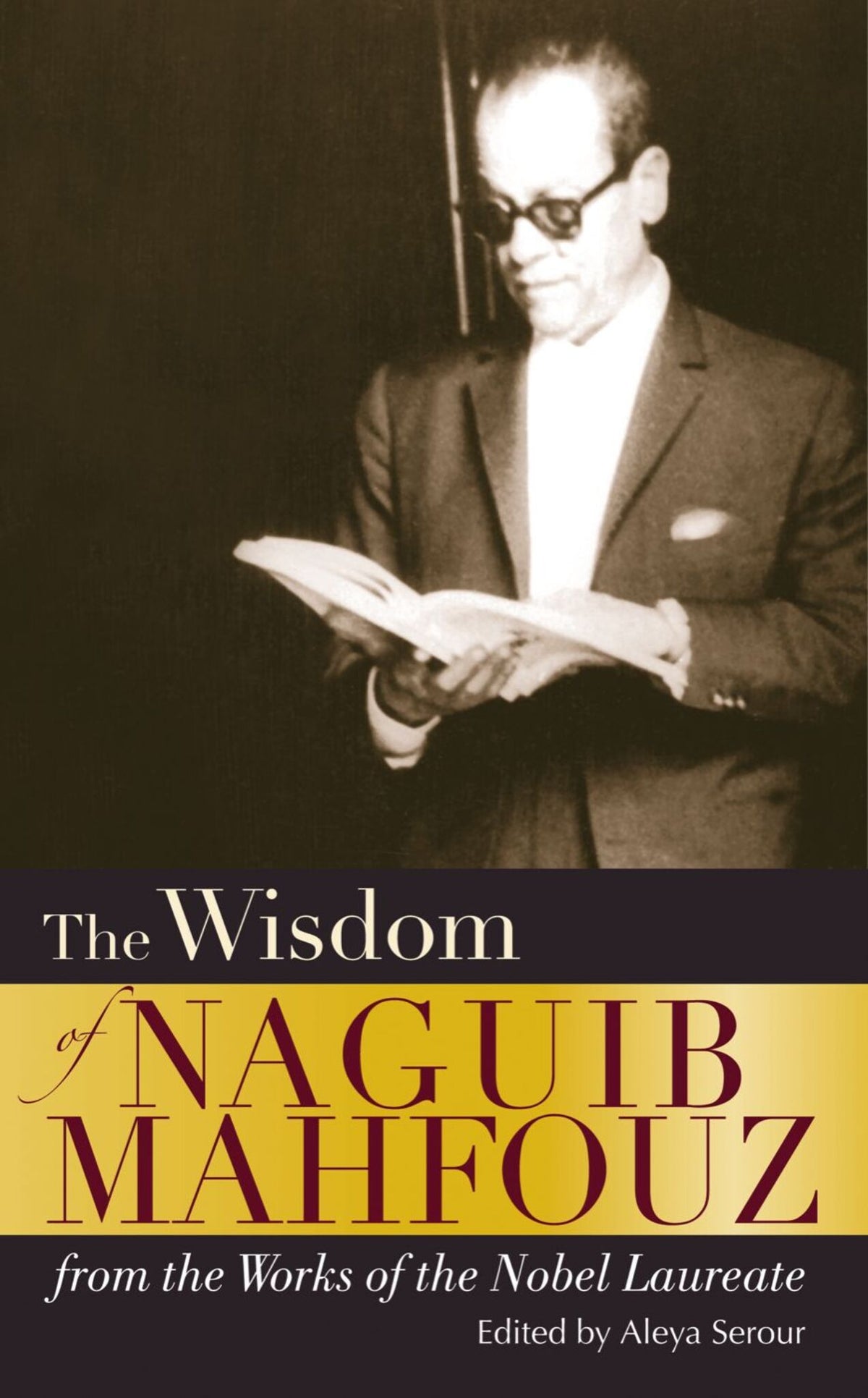 Cover image for The Wisdom of Naguib Mahfouz ISBN 9789774164958