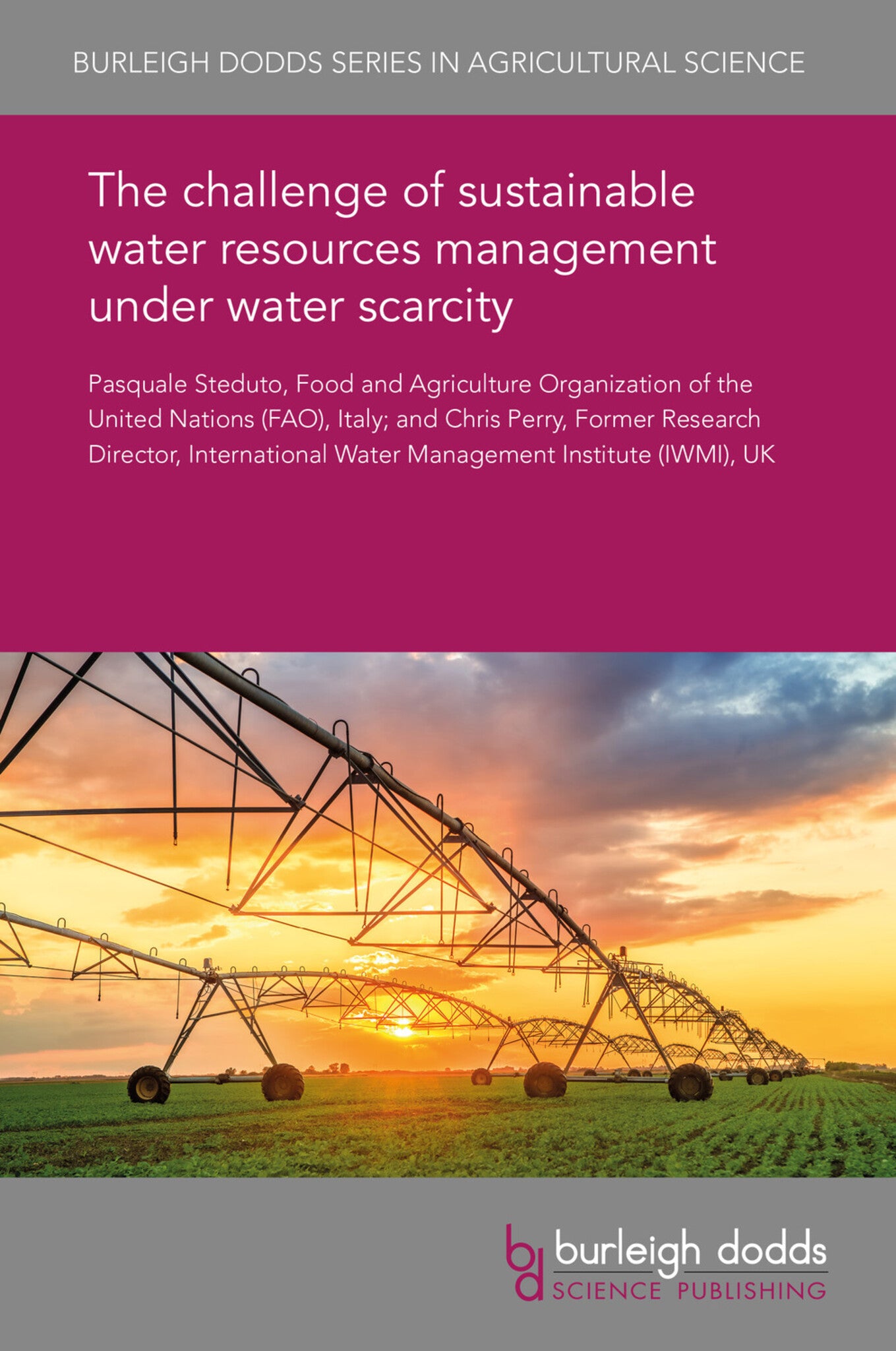 The challenge of sustainable water resources management under water scarcity