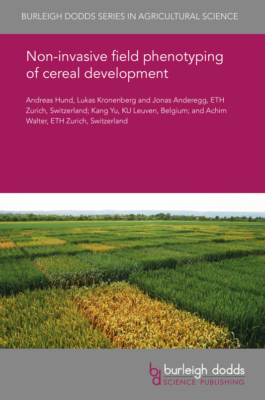 Non-invasive field phenotyping of cereal development