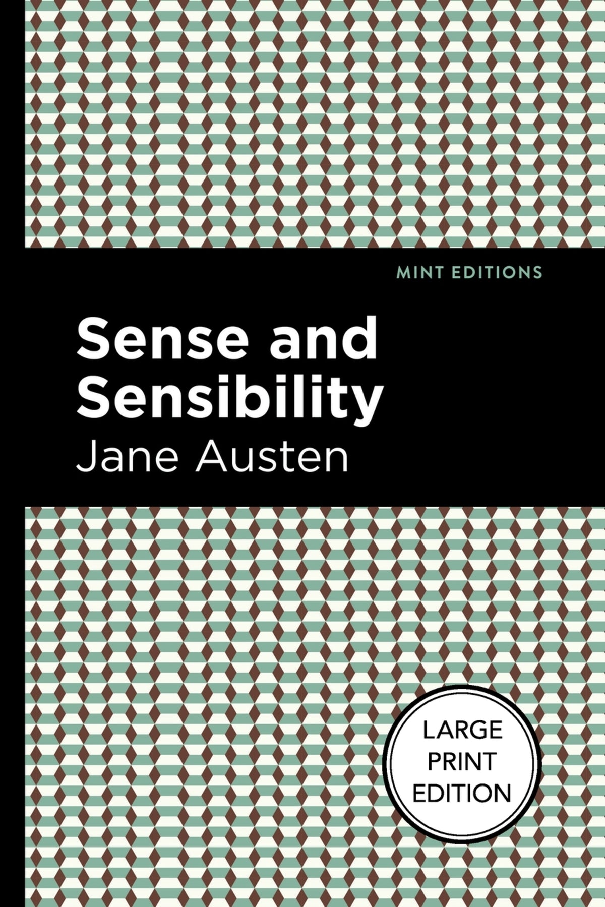 Cover image for Sense and Sensibility (Large Print Edition) ISBN 9798888975268