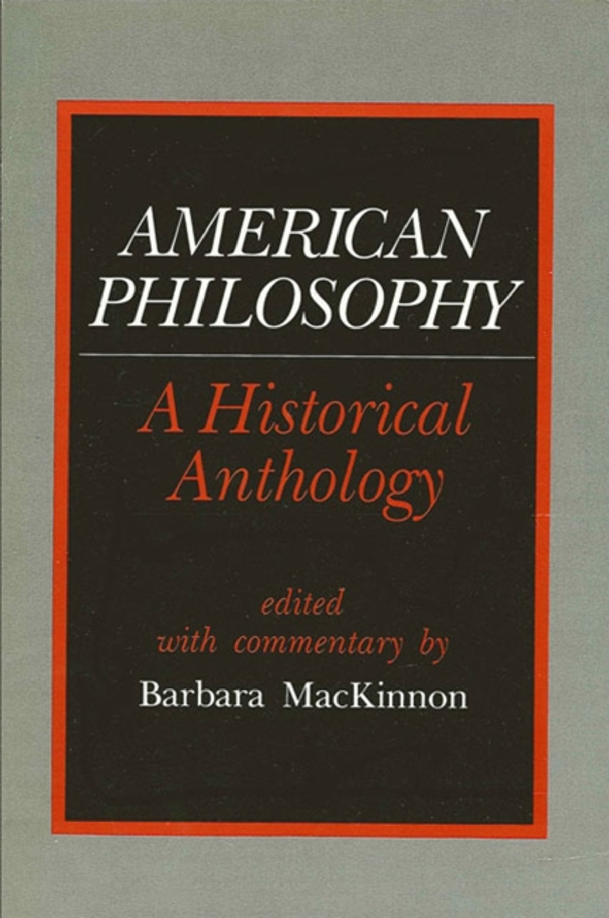 Cover image for American Philosophy ISBN 9780873959230