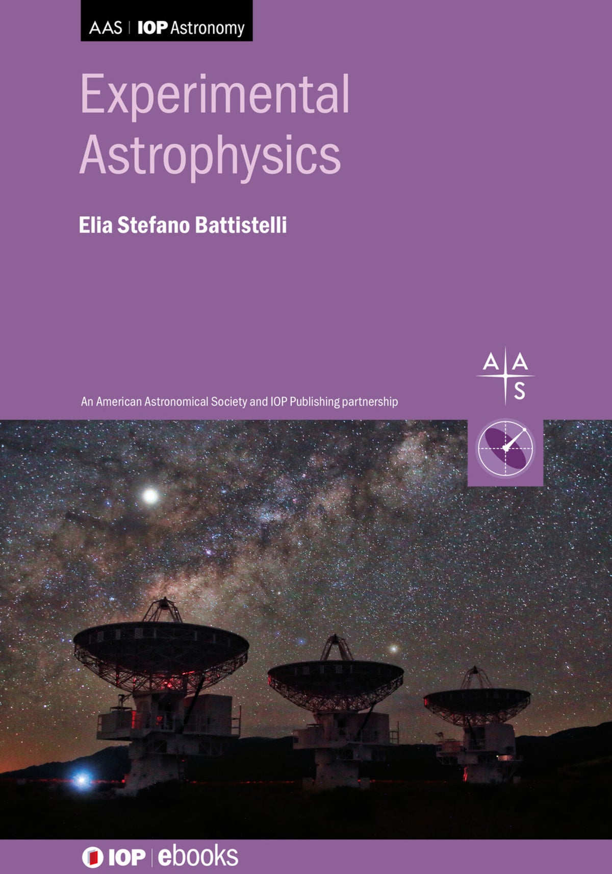 Cover image for Experimental Astrophysics ISBN 9780750331173