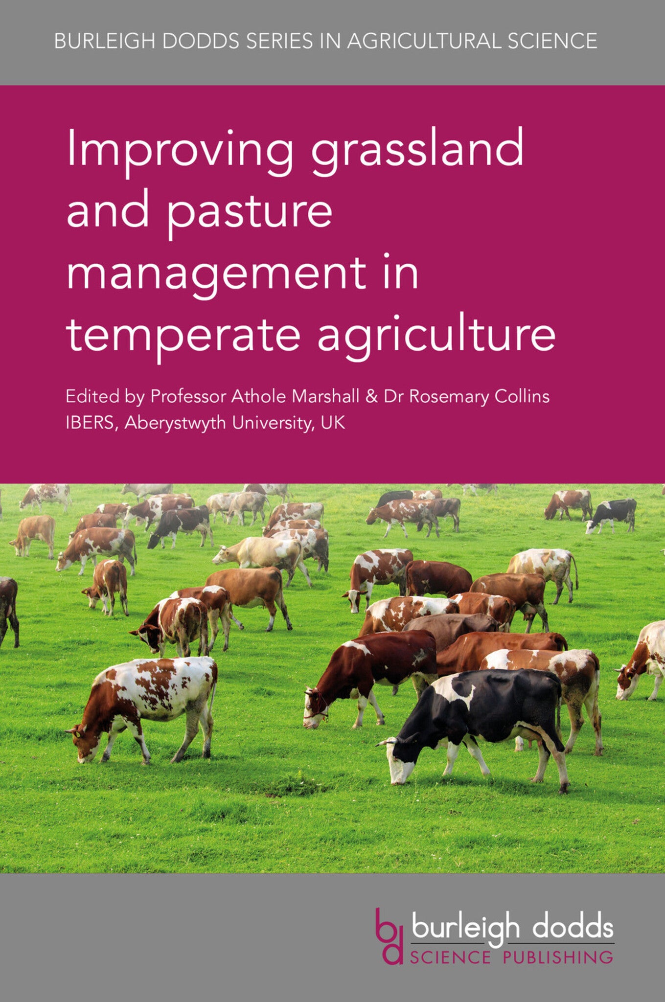 Cover image for Improving grassland and pasture management in temperate agriculture ISBN 9781786762009