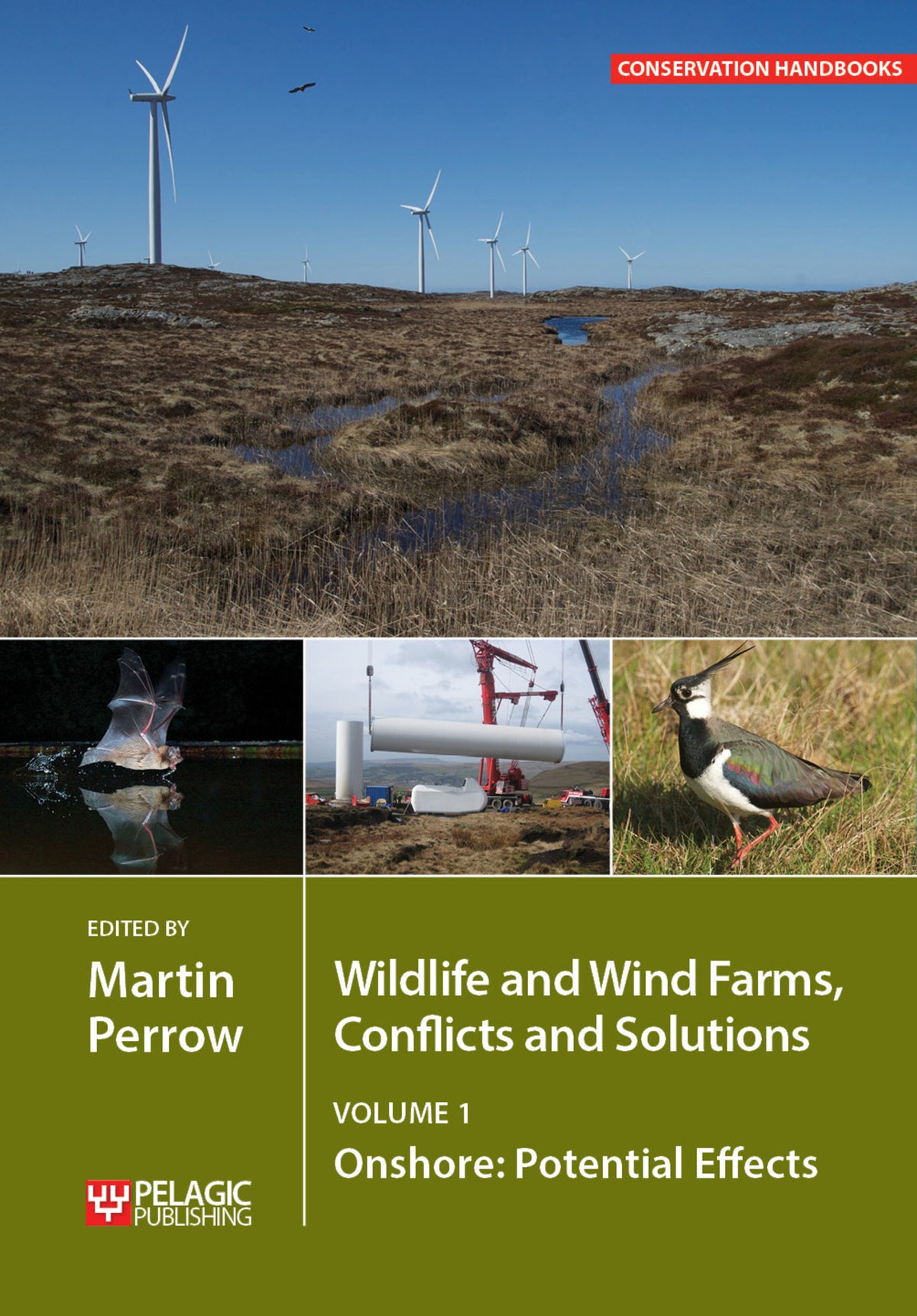 Cover image for Wildlife and Wind Farms - Conflicts and Solutions ISBN 9781784271206
