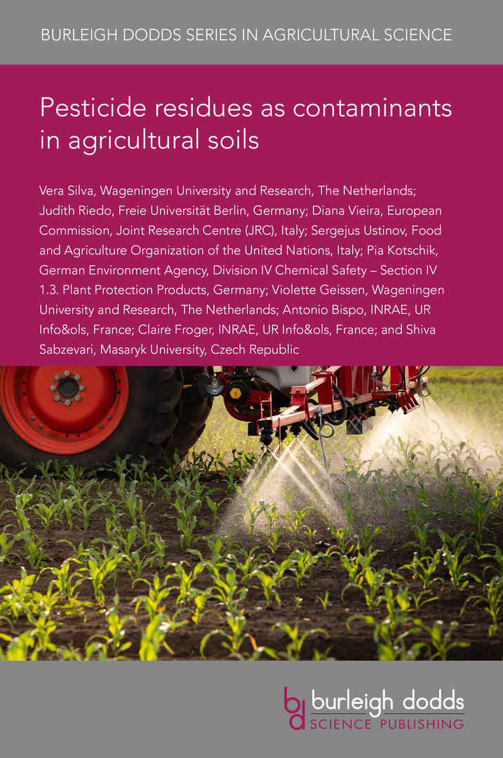 Cover image for Pesticide residues as contaminants in agricultural soils ISBN 9781835454923