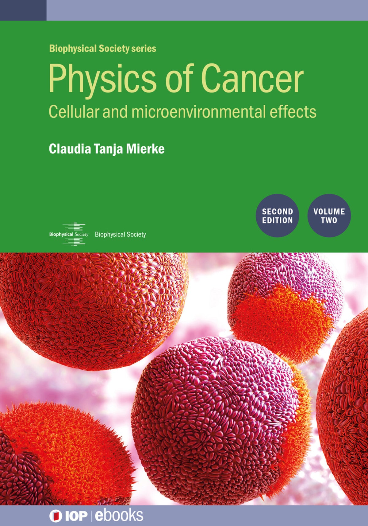 Cover image for Physics of Cancer: Second edition, volume 2 ISBN 9780750321174