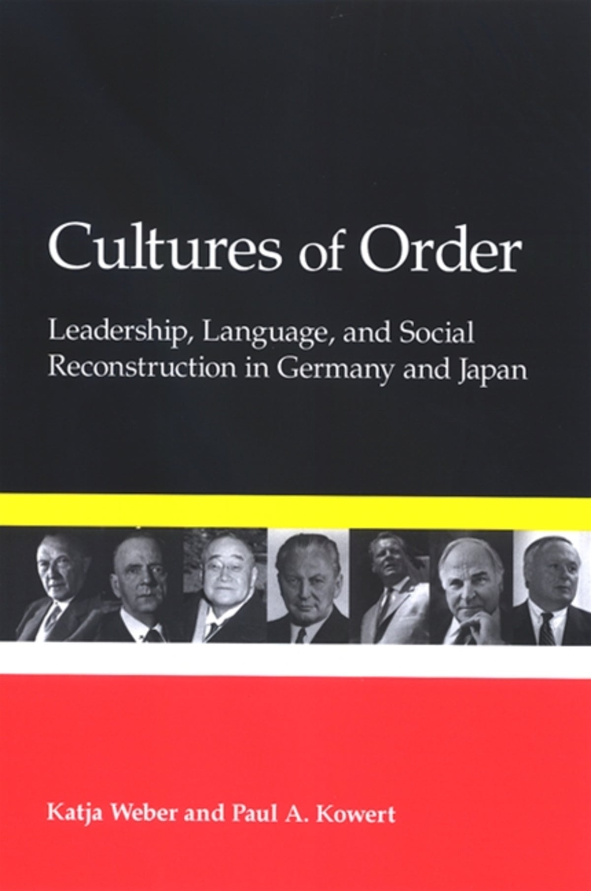 Cover image for Cultures of Order ISBN 9780791472125