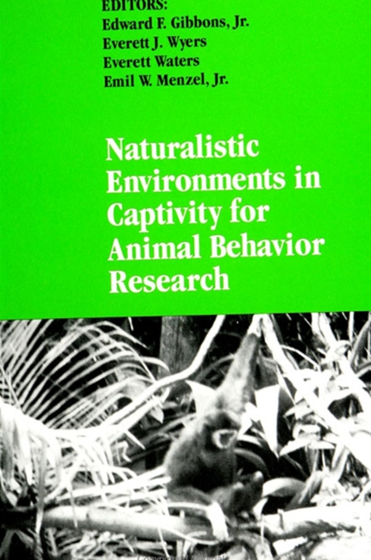 Cover image for Naturalistic Environments in Captivity for Animal Behavior Research ISBN 9780791416488