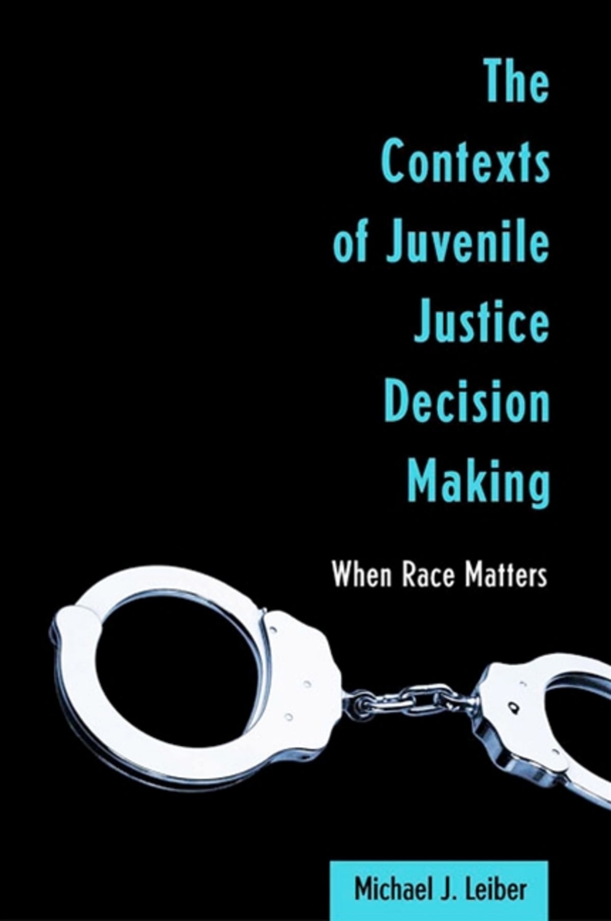 Cover image for The Contexts of Juvenile Justice Decision Making ISBN 9780791457689