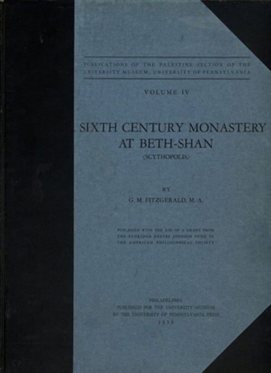 Sixth-Century Monastery at Beth-Shan (Scythopolis)