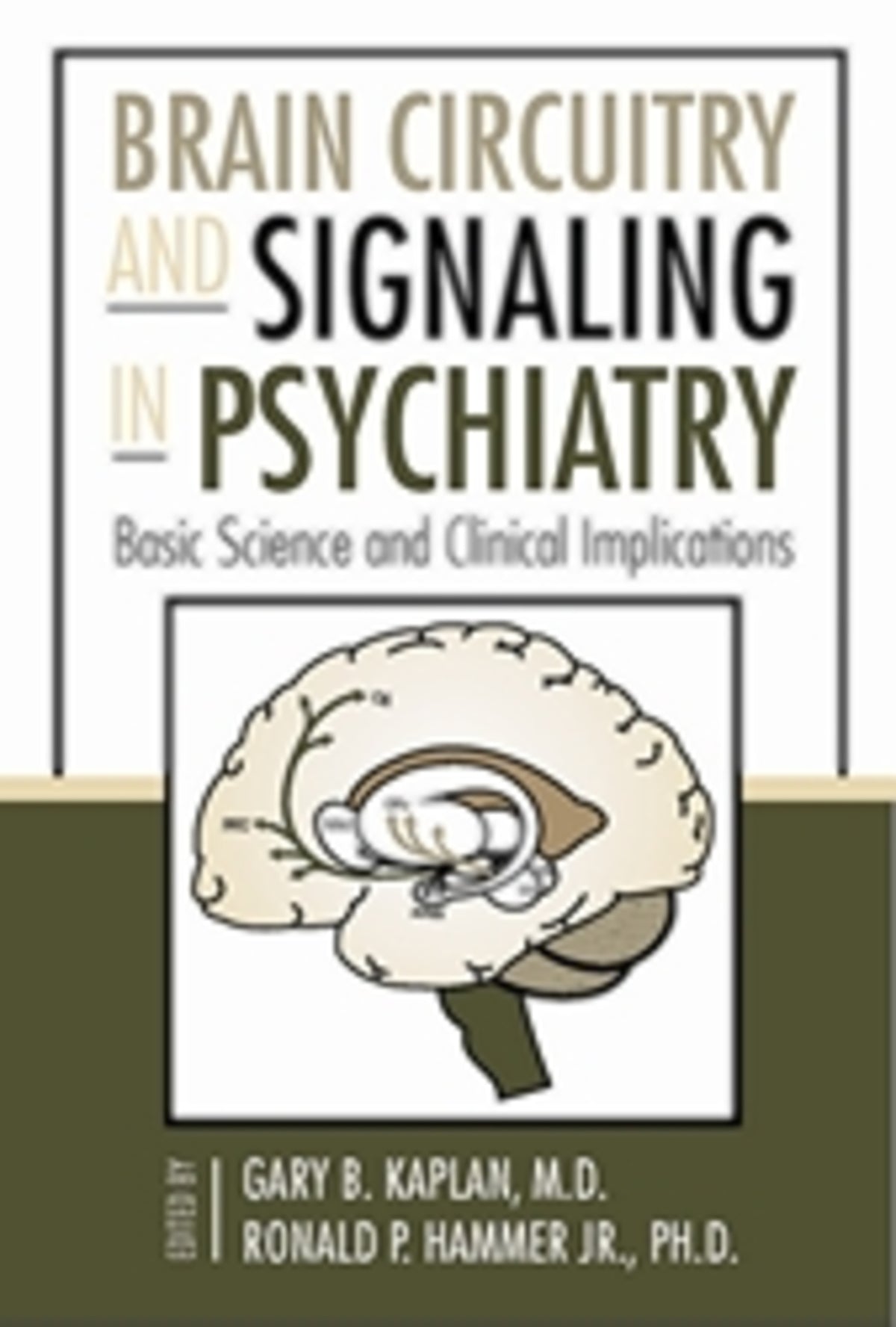 Cover image for Brain Circuitry and Signaling in Psychiatry ISBN 9780880489577