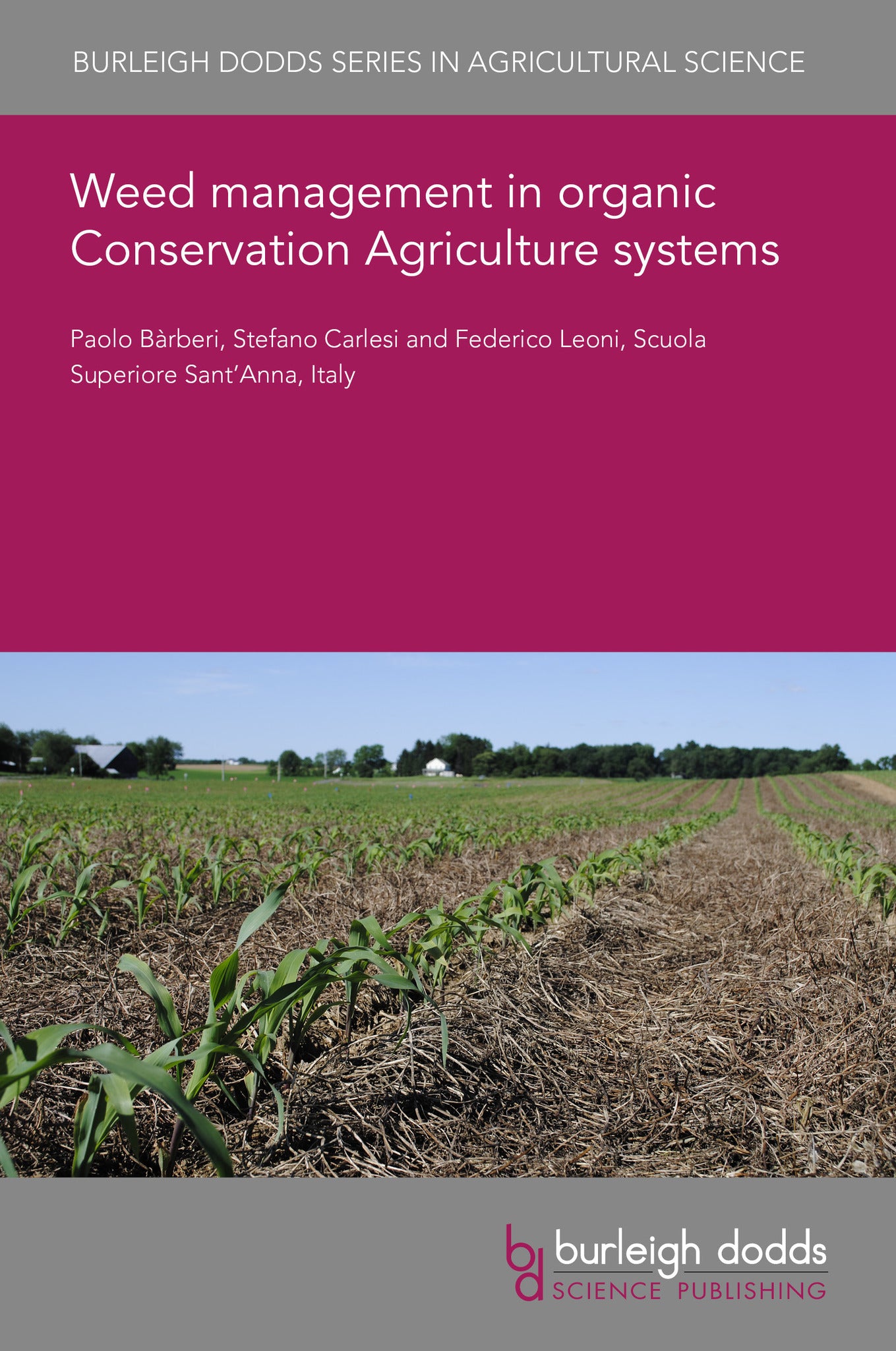 Weed management in organic Conservation Agriculture systems