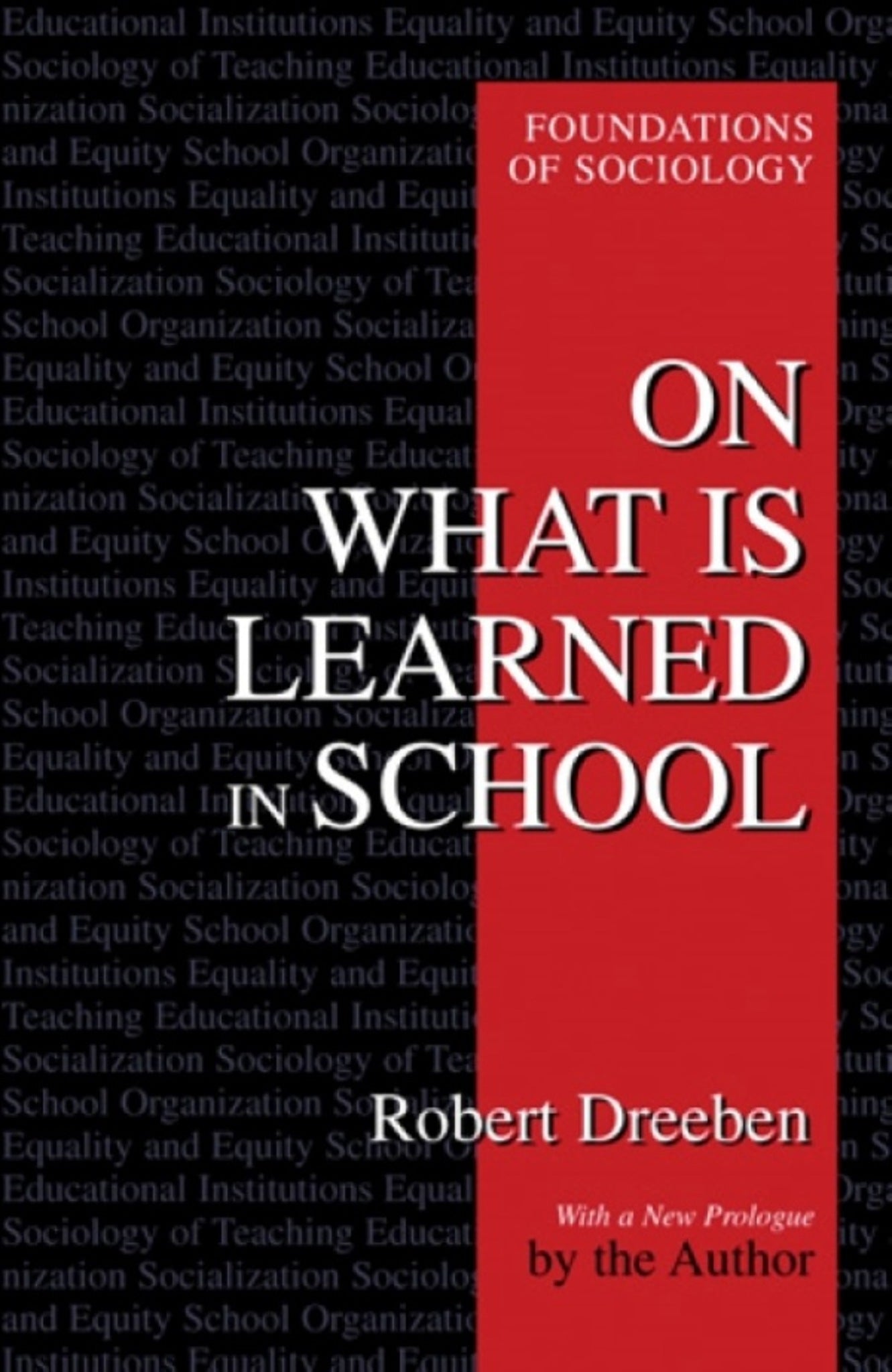 On What Is Learned in School
