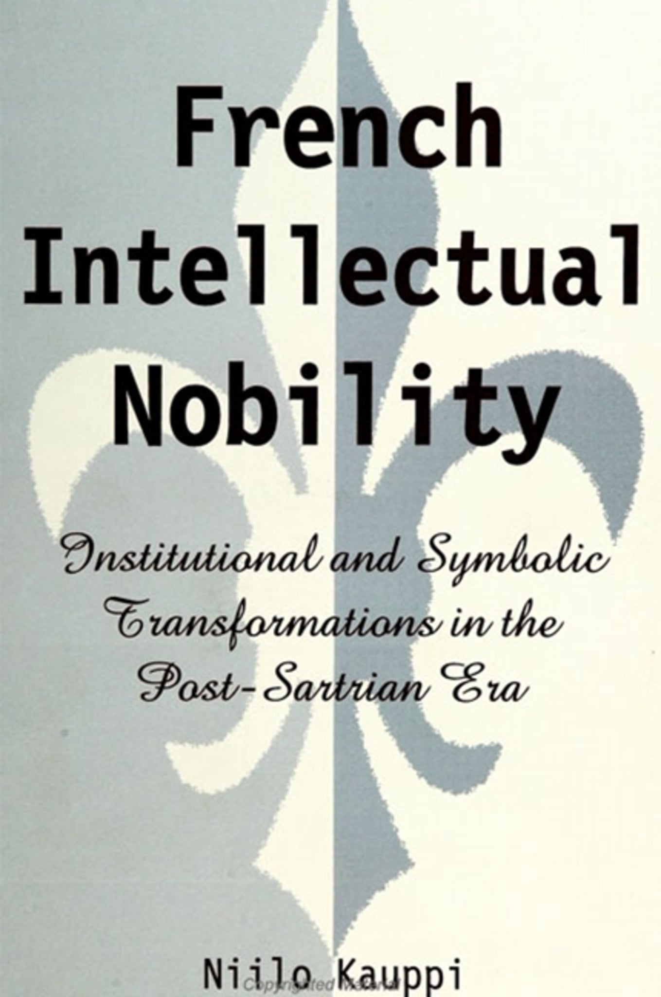 French Intellectual Nobility