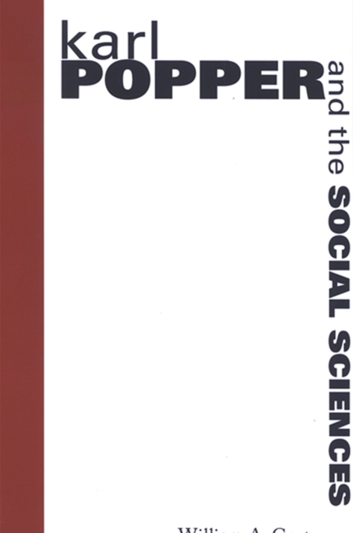 Cover image for Karl Popper and the Social Sciences ISBN 9780791466612