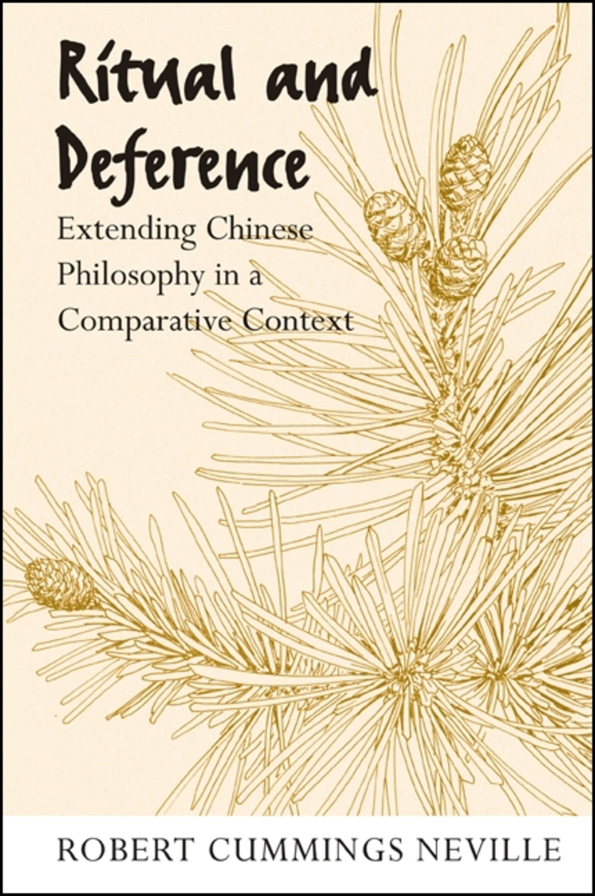 Cover image for Ritual and Deference ISBN 9780791474587