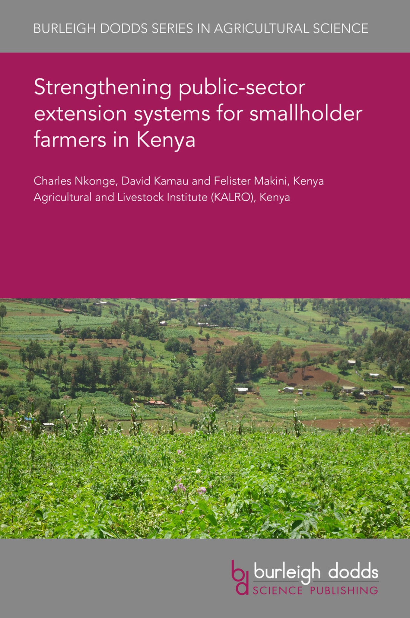 Strengthening public-sector extension systems for smallholder farmers in Kenya