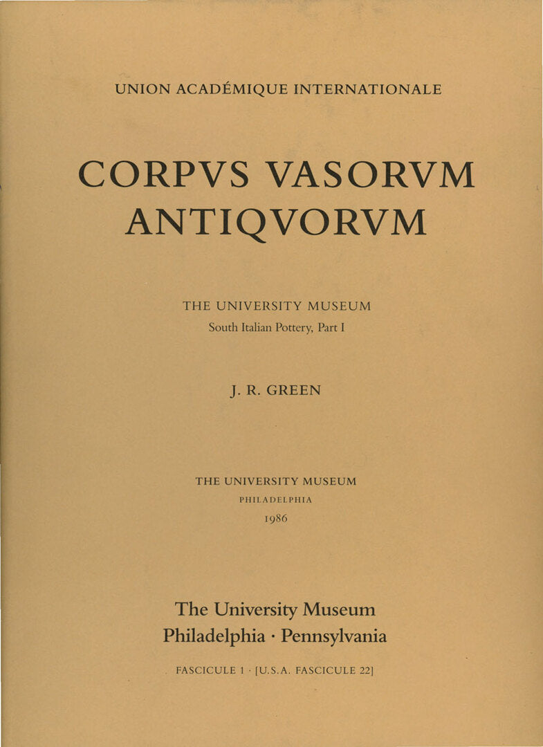 Corpus Vasorum Antiquorum I