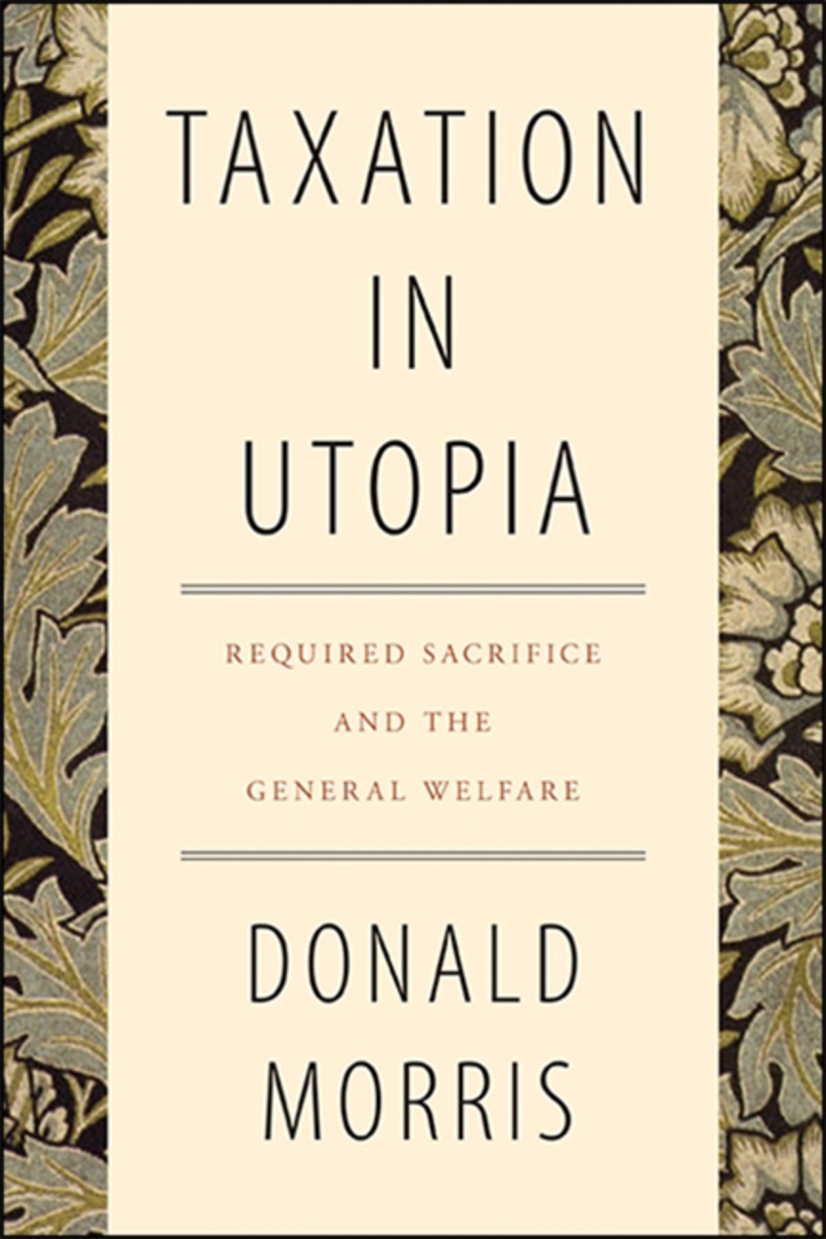 Cover image for Taxation in Utopia ISBN 9781438479477