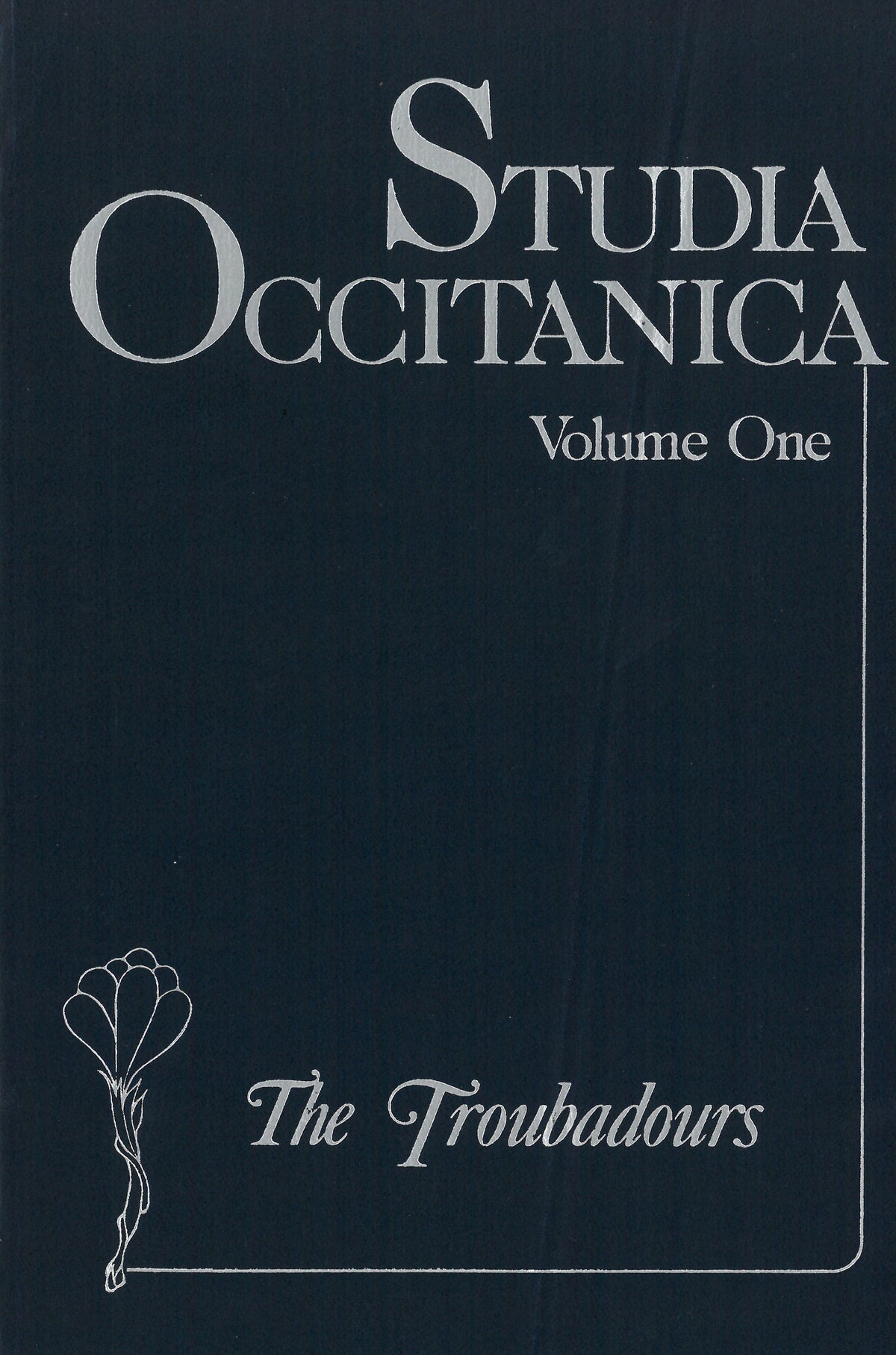 Cover image for Studia Occitanica, Vol. 1 ISBN 9780918720719