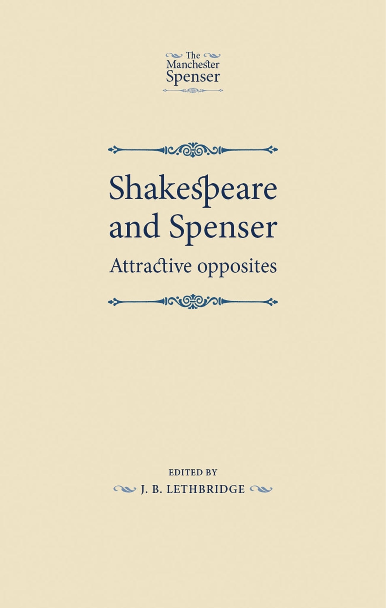 Shakespeare and Spenser