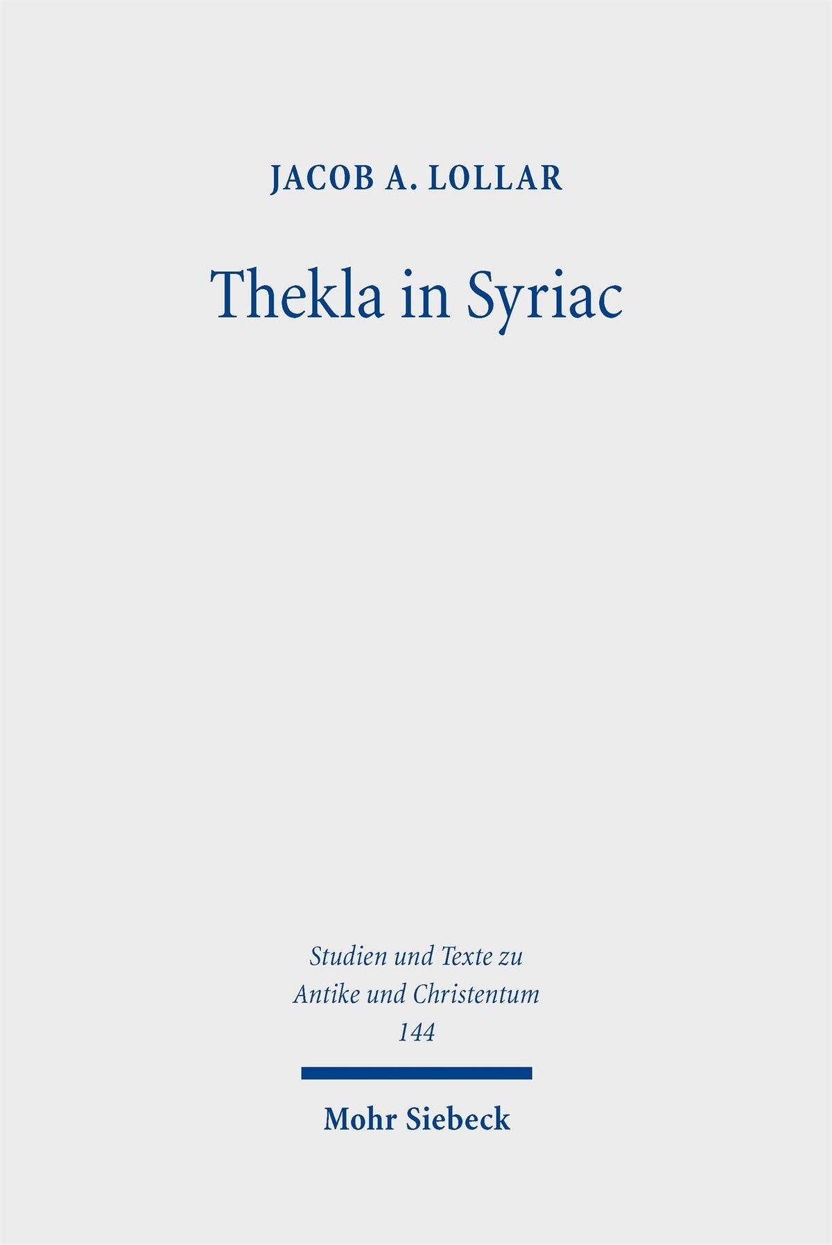 Thekla in Syriac