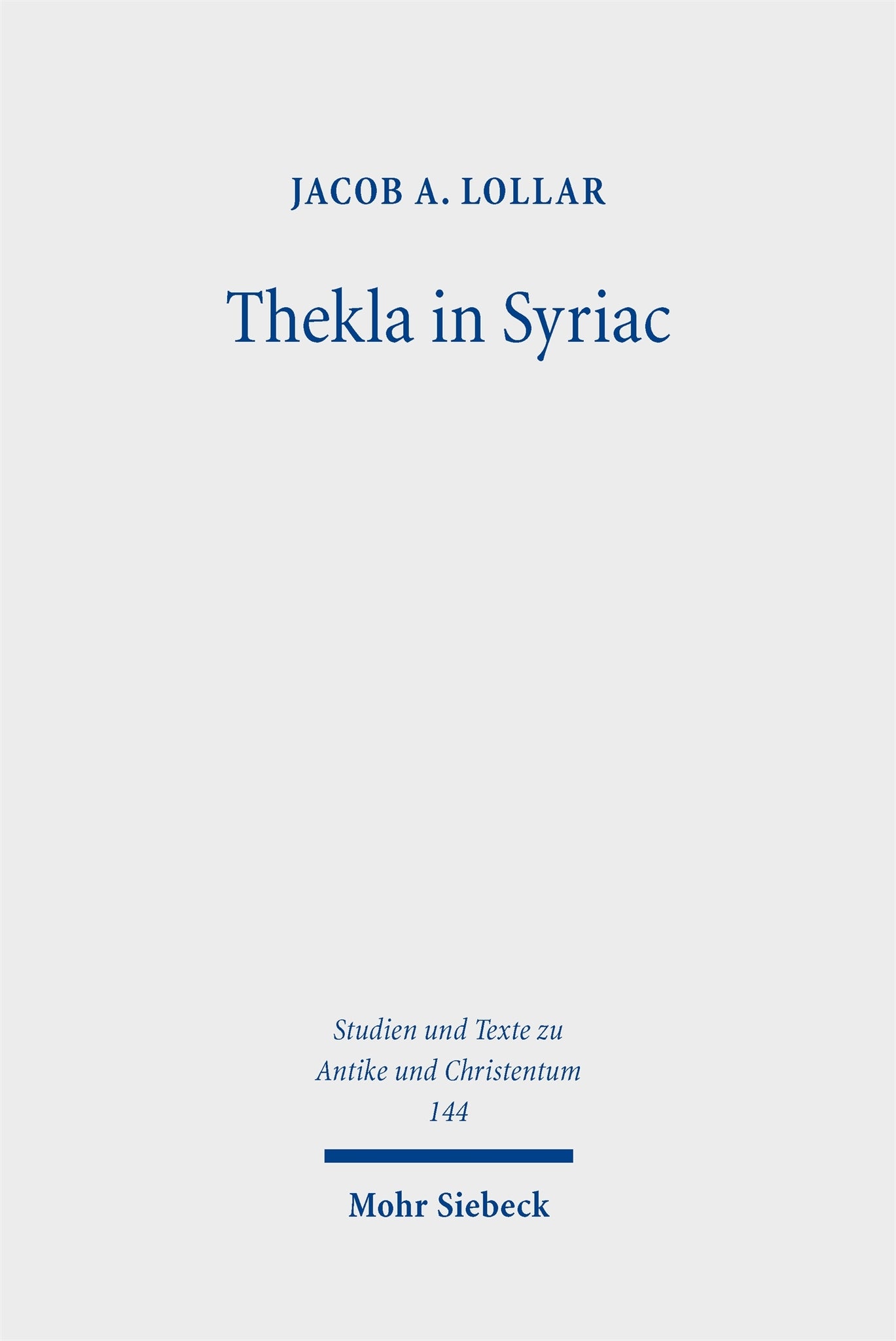 Thekla in Syriac