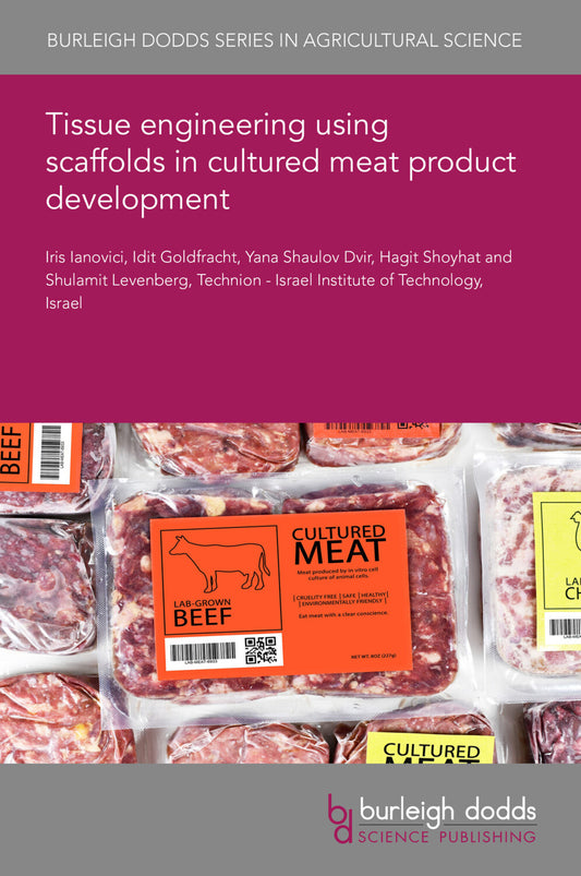 Tissue engineering using scaffolds in cultured meat product development