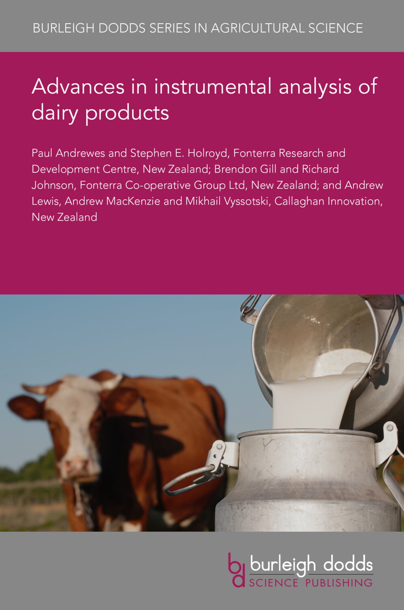 Advances in instrumental analysis of dairy products