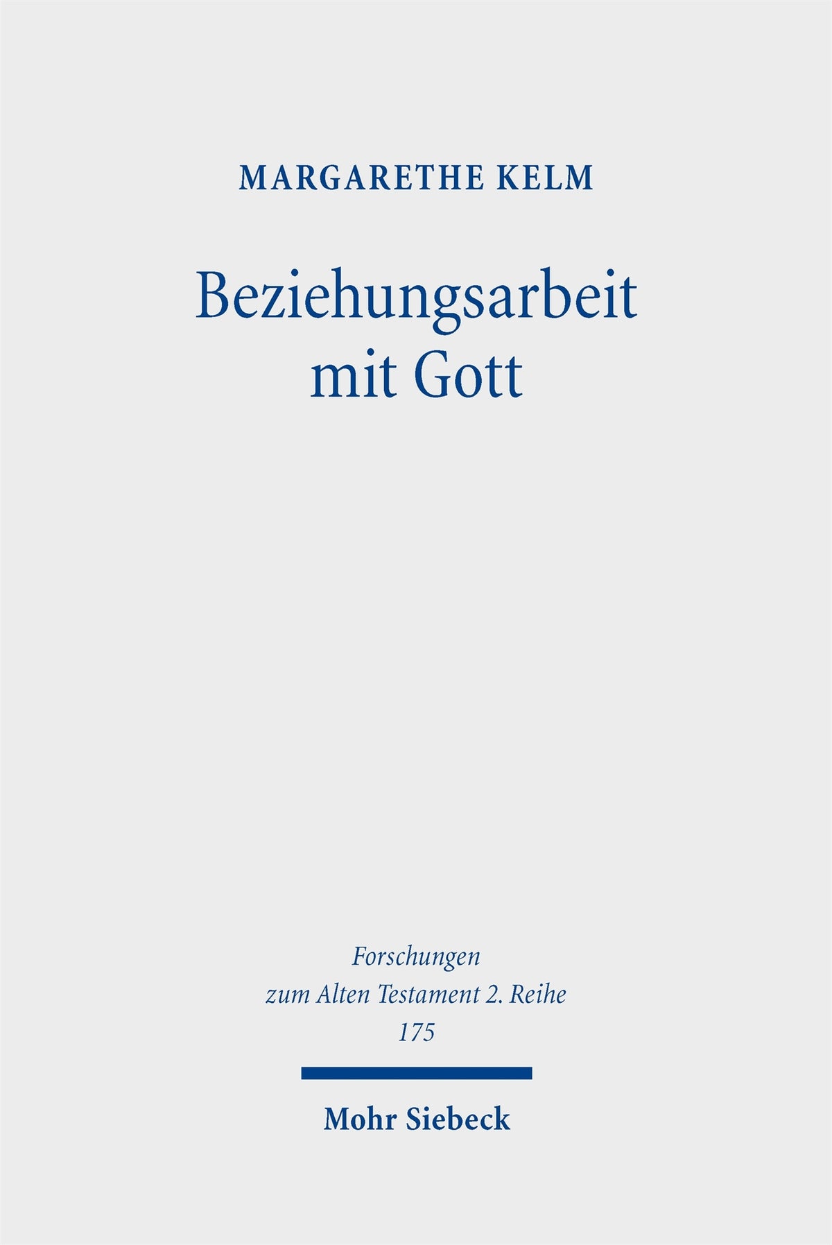 Beziehungsarbeit mit Gott