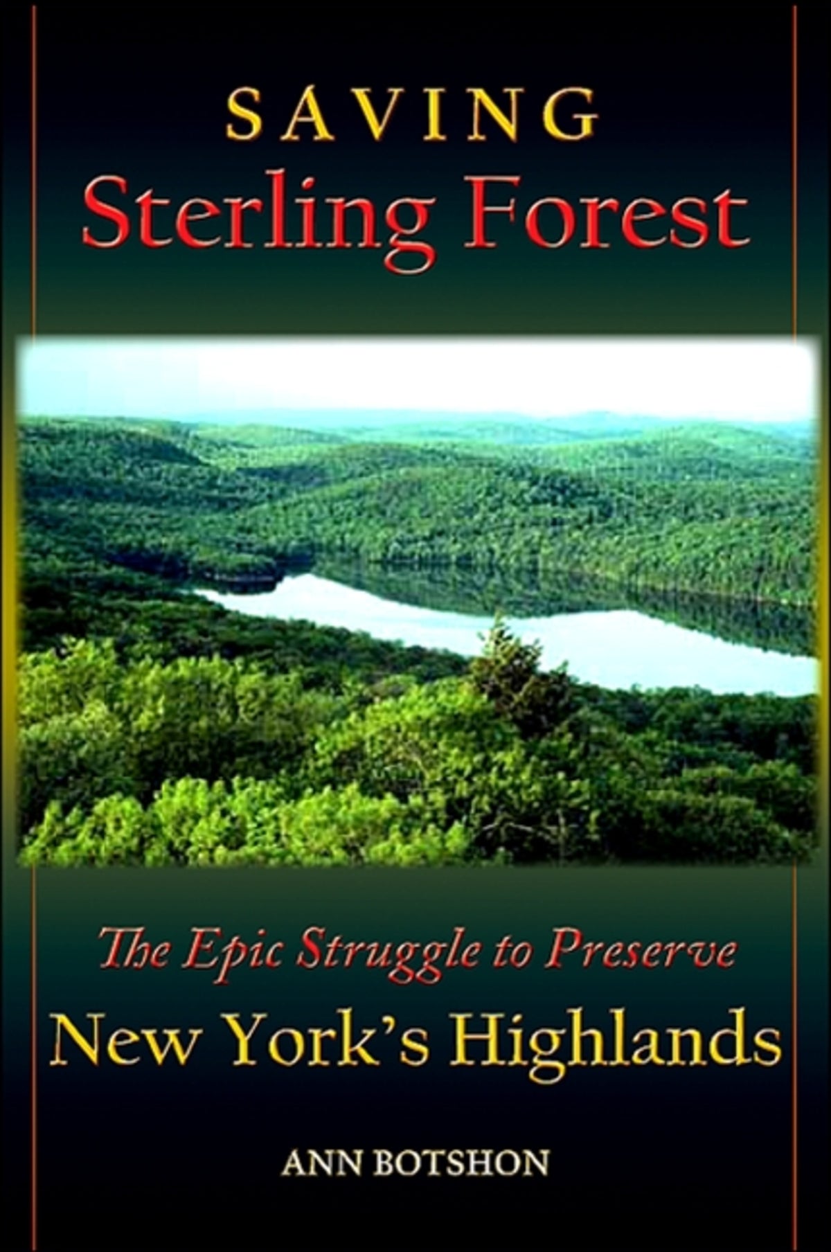 Cover image for Saving Sterling Forest ISBN 9780791469392