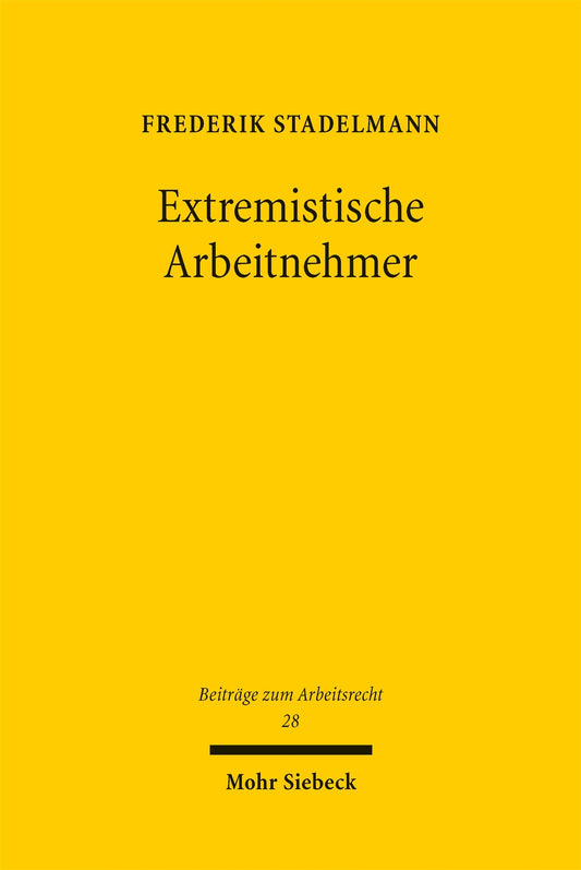 Extremistische Arbeitnehmer