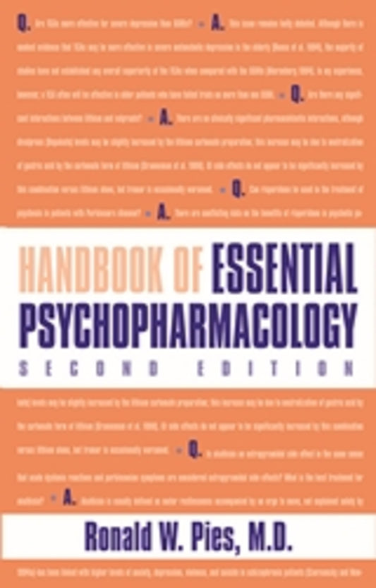 Handbook of Essential Psychopharmacology