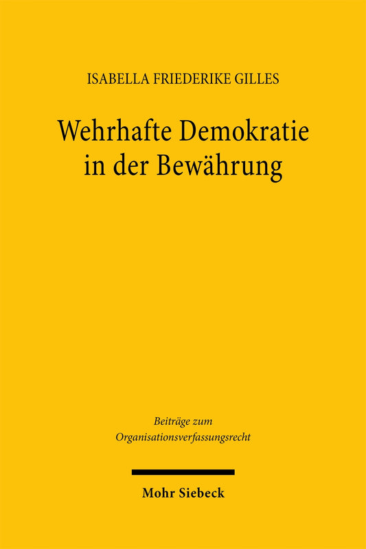 Wehrhafte Demokratie in der Bewährung