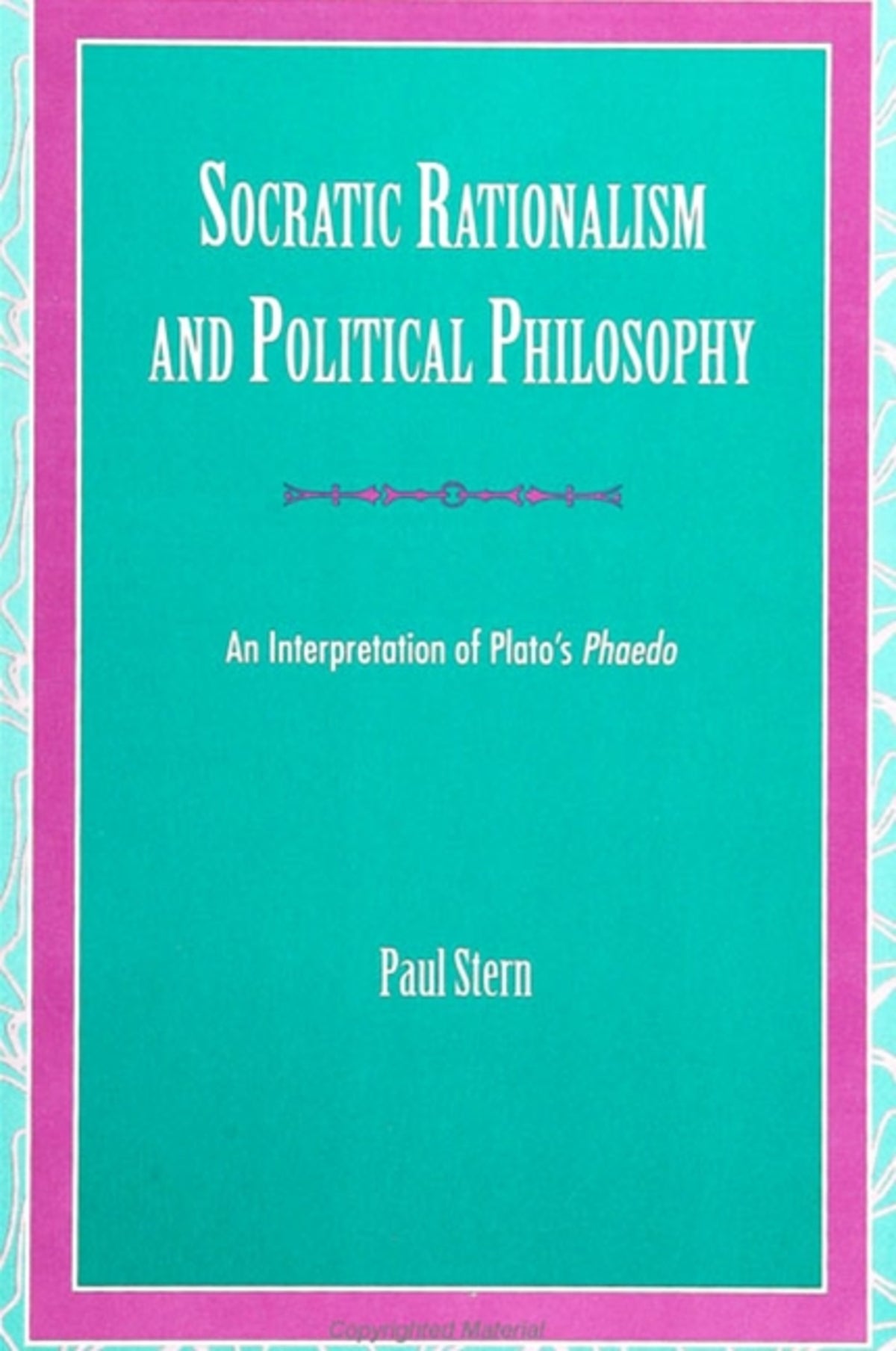 Cover image for Socratic Rationalism and Political Philosophy ISBN 9780791415740