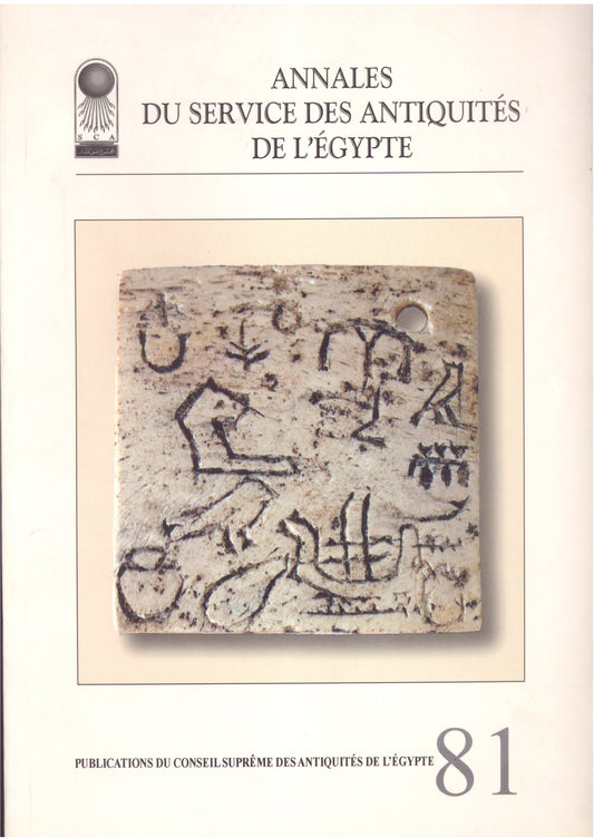 Annales du Service des Antiquités de l’Egypte