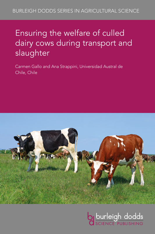 Ensuring the welfare of culled dairy cows during transport and slaughter
