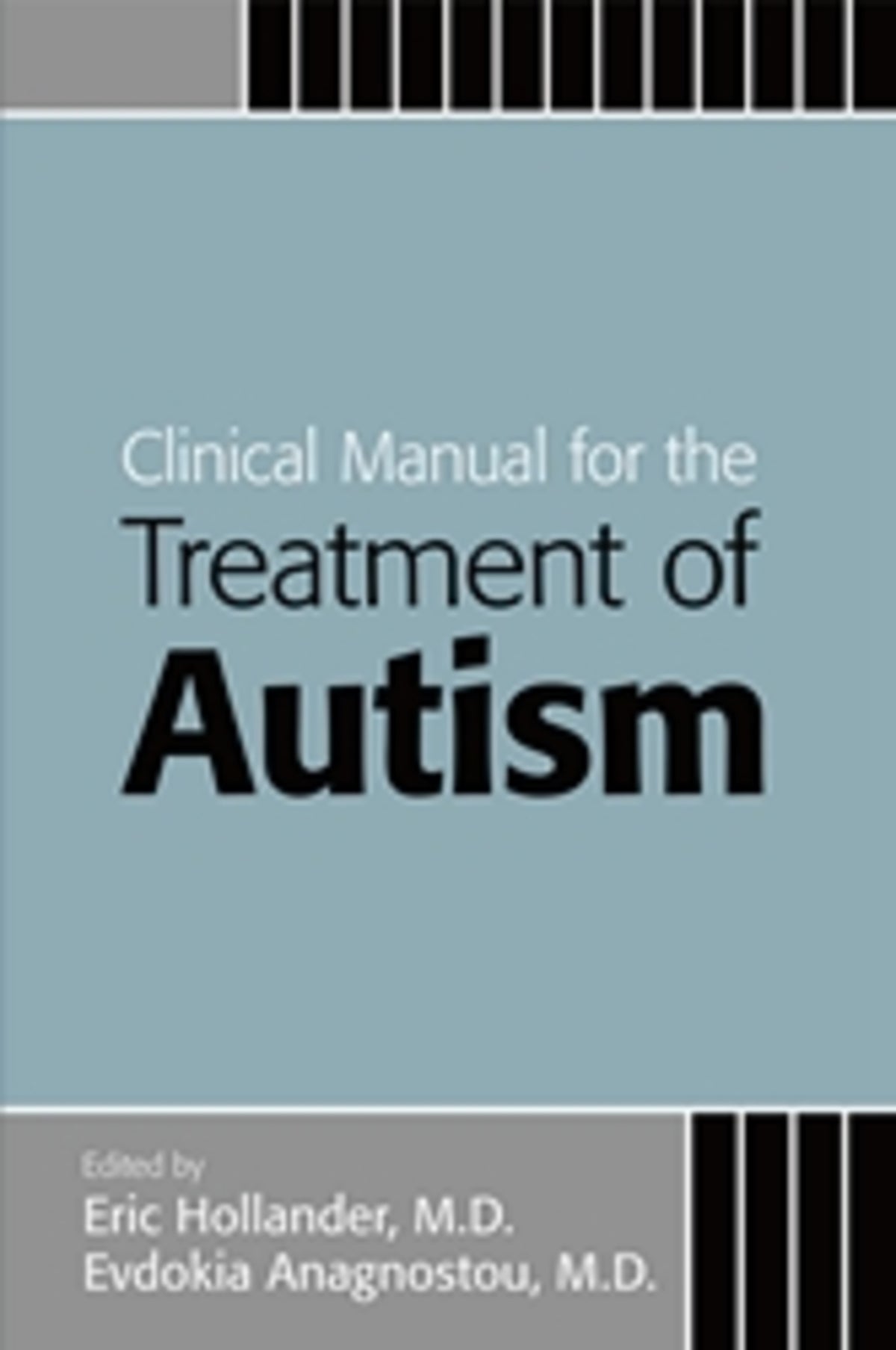 Cover image for Clinical Manual for the Treatment of Autism ISBN 9781585622221