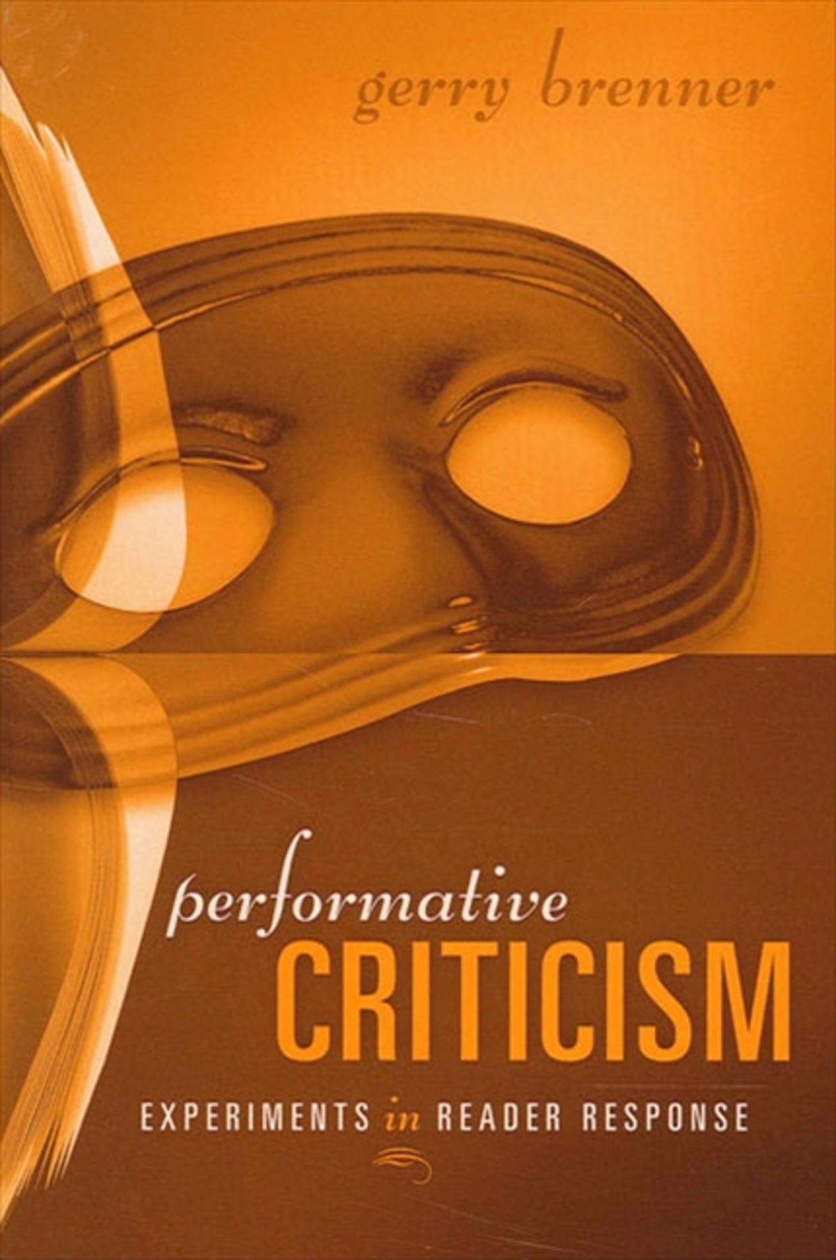 Cover image for Performative Criticism ISBN 9780791459447