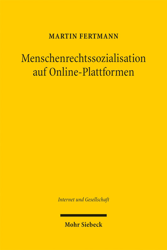 Menschenrechtssozialisation auf Online-Plattformen