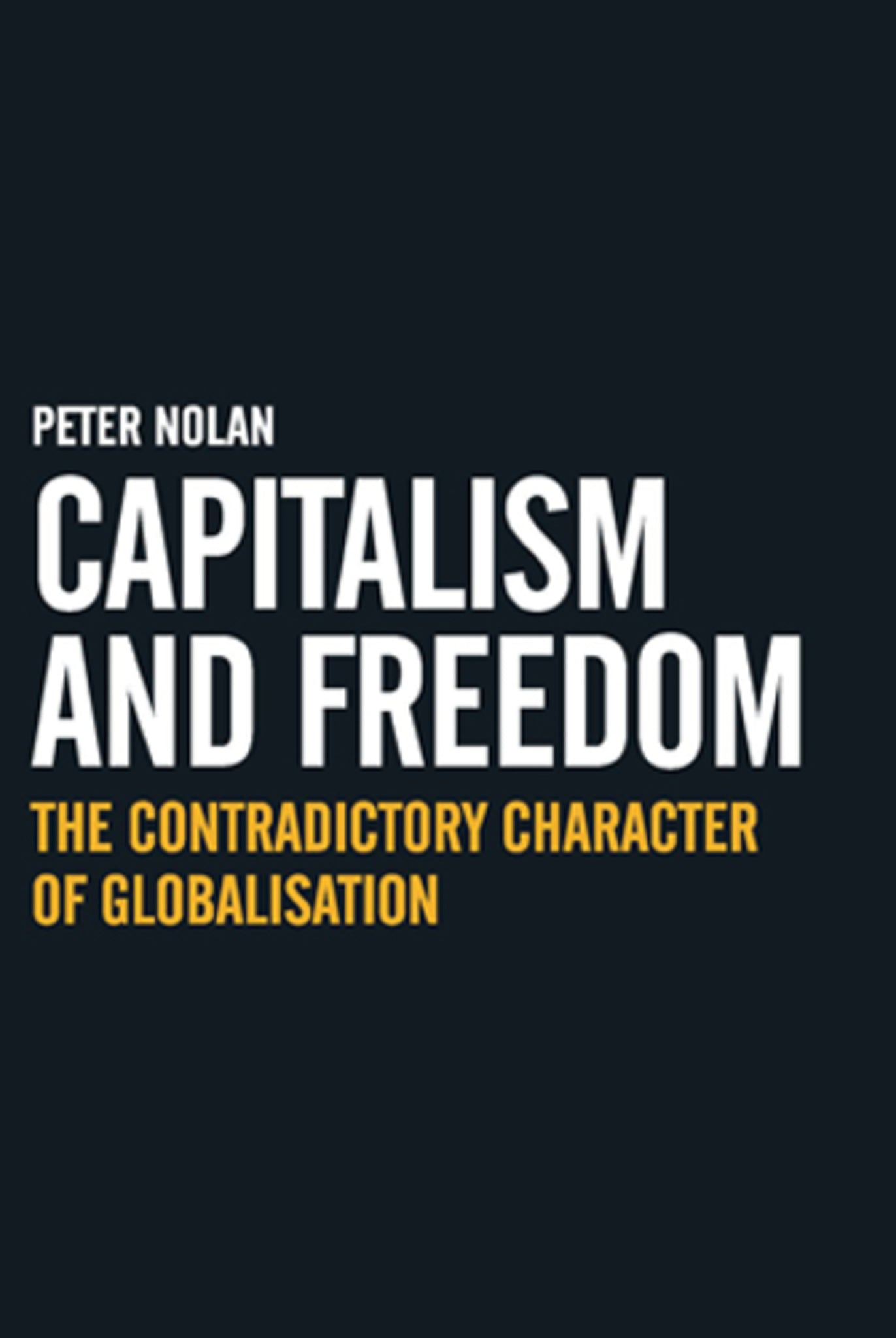 Capitalism and Freedom