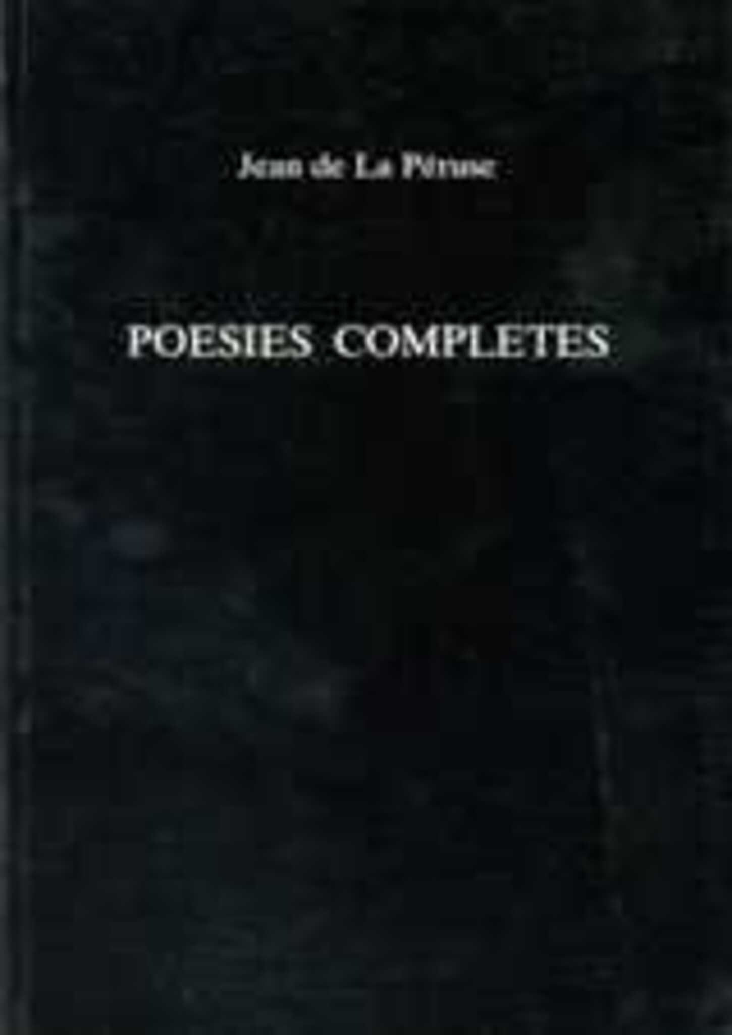 Poésies Complètes