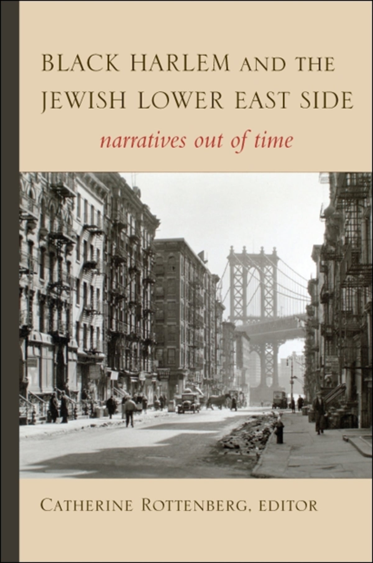 Cover image for Black Harlem and the Jewish Lower East Side ISBN 9781438445212
