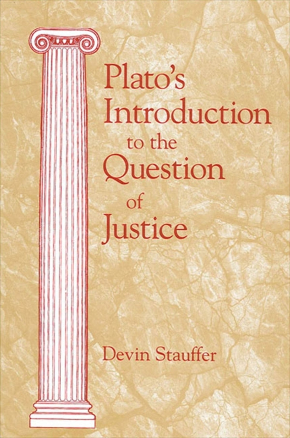Cover image for Plato's Introduction to the Question of Justice ISBN 9780791447451