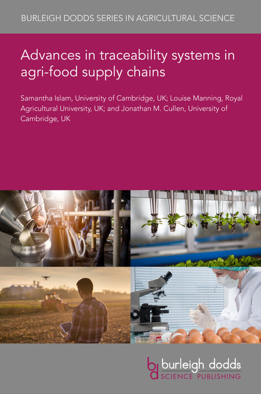 Advances in traceability systems in agri-food supply chains